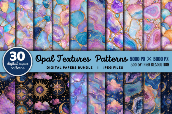 Download Opal Textures Patterns Bundle - Opal texture Collection