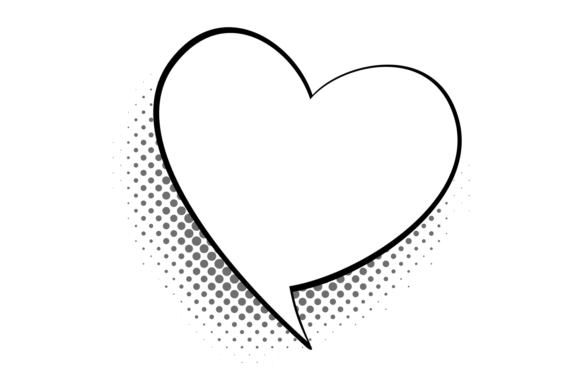 Download Cartoon Talking Heart. Comic Speech and - Premium Resources