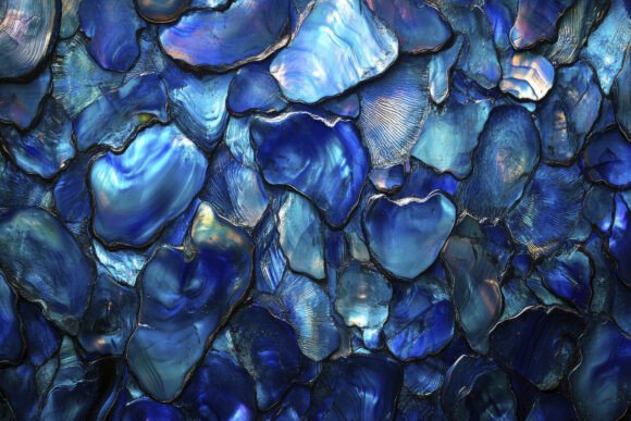 Download Blue Colored Opal Texture Background - Opal texture Collection