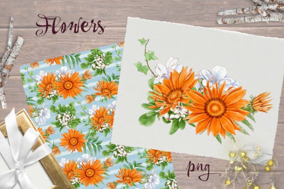 Download Delicate Flowers Print Seamless Pattern - Seamless Collection
