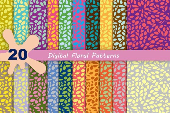 Download Digital Floral Patterns - Seamless - Seamless Collection