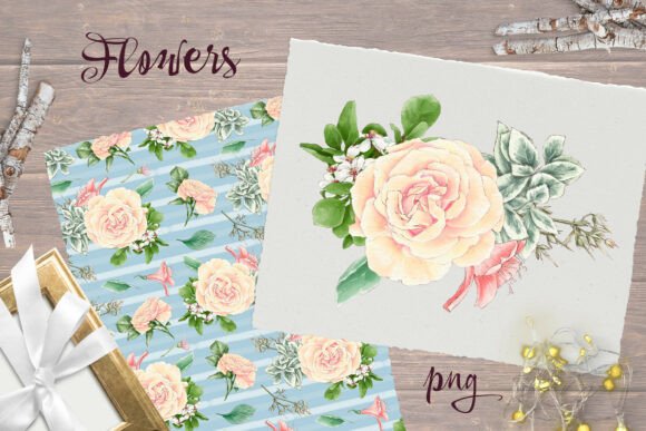 Download Delicate Flowers Print Seamless Pattern - Seamless Collection